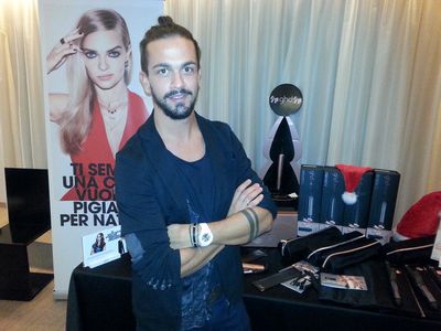 Il Sig. Diego Comandulli, hair stylist GHD